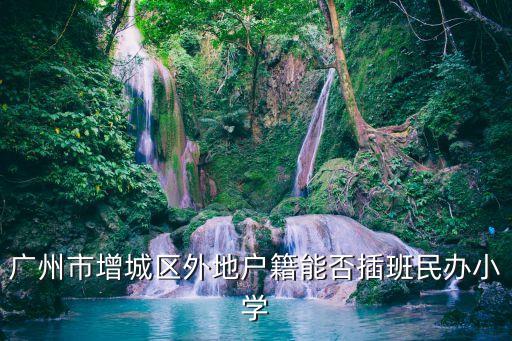 廣州市增城區外地戶籍能否插班民辦小學