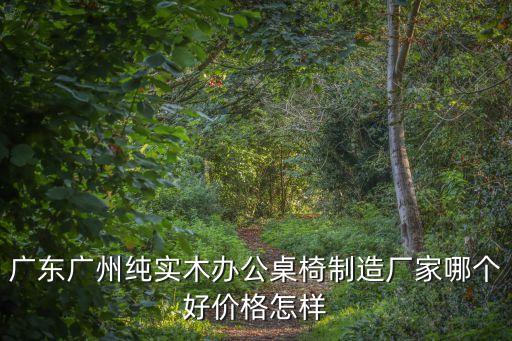 廣東廣州純實木辦公桌椅制造廠家哪個好價格怎樣