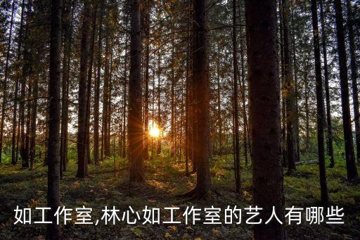 林心如工作室,林心如工作室的藝人有哪些?
