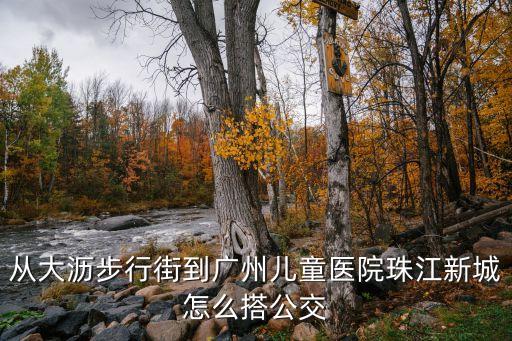 廣州珠江新城 步行街，從大瀝步行街到廣州兒童醫(yī)院珠江新城怎么搭公交