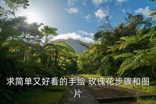 求簡單又好看的手繪 玫瑰花步驟和圖片