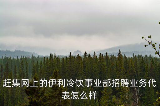 廣州伊利有限公司招聘，伊利的廣州分公司與華南大區大區辦什么關系