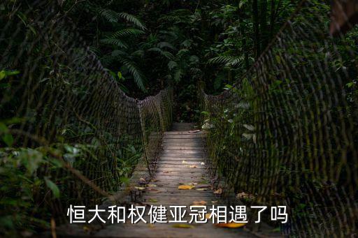 恒大和權健亞冠相遇了嗎