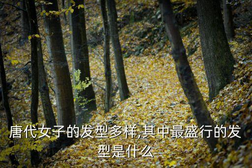 唐代女子的發(fā)型多樣,其中最盛行的發(fā)型是什么