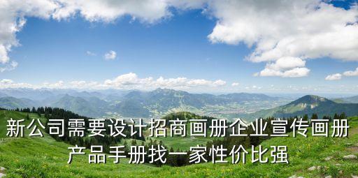新公司需要設計招商畫冊企業宣傳畫冊產品手冊找一家性價比強