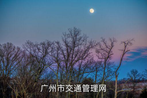 廣州市交通管理網