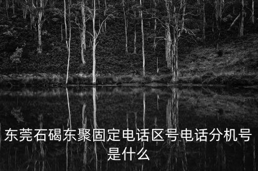 東莞石碣東聚的區(qū)號(hào)，東莞的區(qū)號(hào)是多少啊