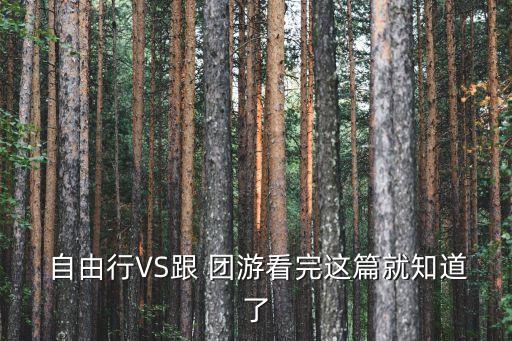 自由行和跟團(tuán)游有什么區(qū)別,跟團(tuán)游和自由行最大的區(qū)別是什么?