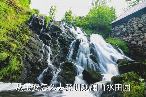 從寶安怎么去深圳觀瀾山水田園