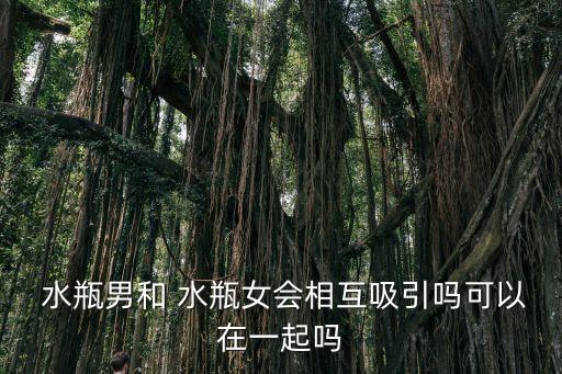  水瓶男和 水瓶女會相互吸引嗎可以在一起嗎