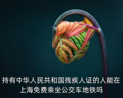 上海市殘疾人能享受違章建 筑嗎，殘疾人可享受哪些優惠政策