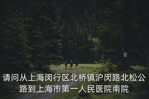 請(qǐng)問(wèn)從上海閔行區(qū)北橋鎮(zhèn)滬閔路北松公路到上海市第一人民醫(yī)院南院