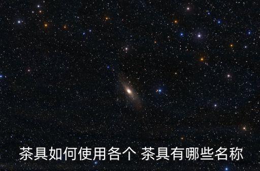 茶具怎么用,茶道六君子是哪六種茶具怎么用