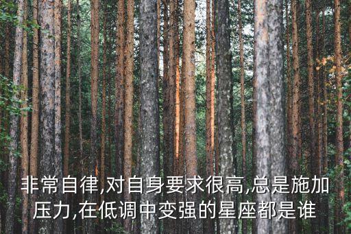 對自己要求高的人,壓力大怎么辦?