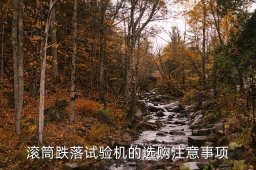 東莞三本儀器公司，滾筒跌落試驗機的選購注意事項