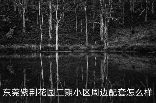 東莞紫荊花園二期小區周邊配套怎么樣