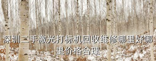 深圳回收掃光機(jī)，深圳二手激光打標(biāo)機(jī)回收維修哪里好哪里價格合理