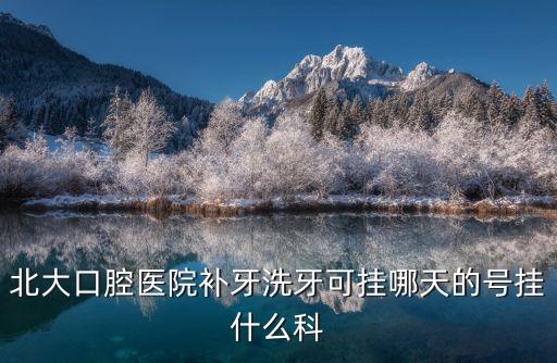 深圳北大潔牙科掛號，深圳北大醫院網上怎么樣掛號