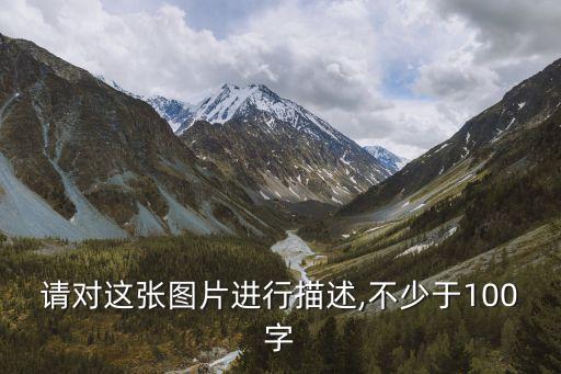 請對這張圖片進行描述,不少于100字