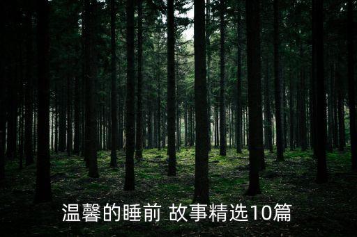 溫馨的睡前 故事精選10篇