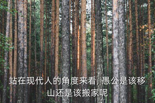 現(xiàn)代愚公