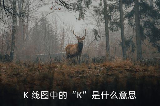 K 線圖中的“K”是什么意思