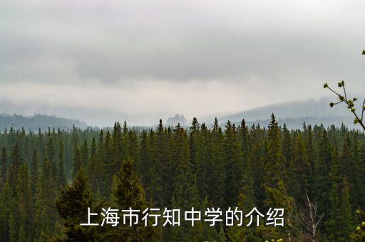 上海市行知中學知名校友，上海市行知中學現任校長是誰