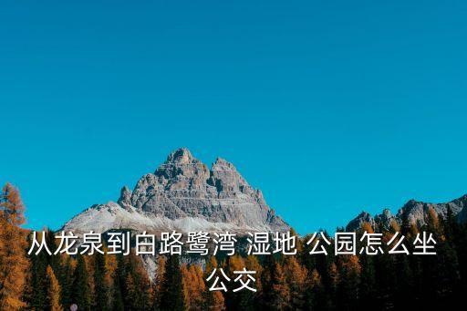 白鷺灣濕地公園,成都白鷺灣濕地公園