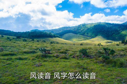風字,風字組詞有何來頭?