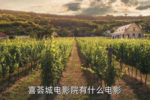 深圳喜薈城電影，喜薈城電影院有什么電影