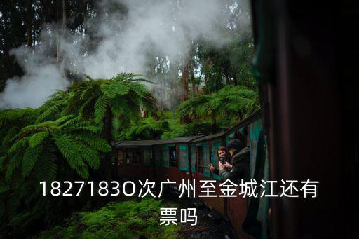 1827183O次廣州至金城江還有票嗎