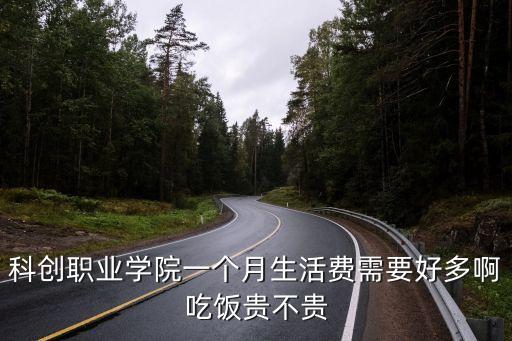 東莞科創學校學費，科創職業學院一個月生活費需要好多啊吃飯貴不貴