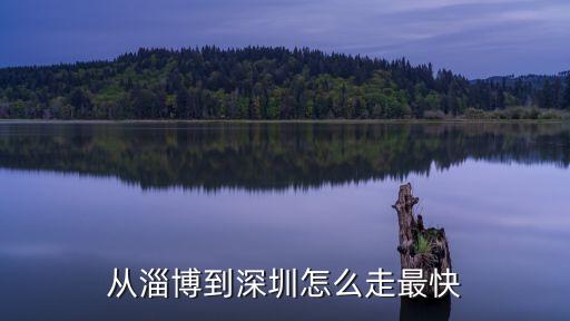 從淄博到深圳怎么走最快