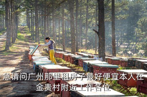 急請(qǐng)問(wèn)廣州那里租房子最好便宜本人在金貴村附近工作各位