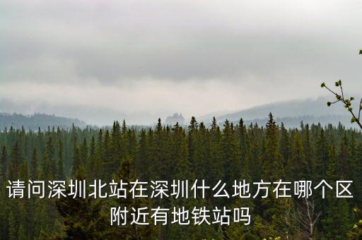 輕軌深圳北站在哪里，深圳北站在哪里那里只是高鐵嗎有地鐵直接到達嗎