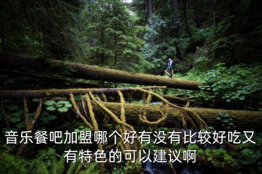 音樂餐吧加盟哪個好有沒有比較好吃又有特色的可以建議啊