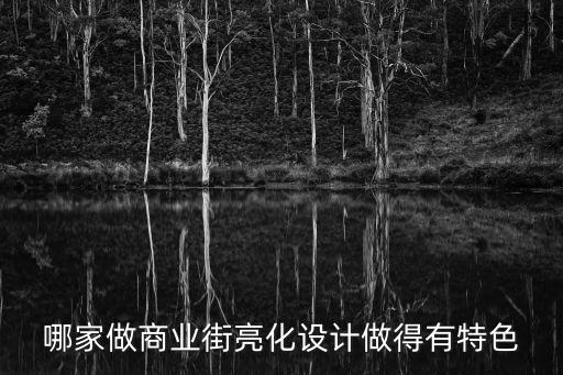 哪家做商業(yè)街亮化設(shè)計做得有特色
