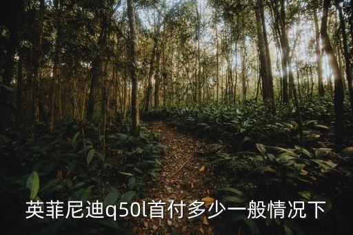 英菲尼迪q50l首付多少一般情況下