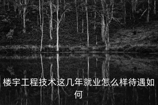 樓宇工程技術這幾年就業怎么樣待遇如何
