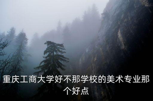 重慶工商大學好不那學校的美術專業那個好點