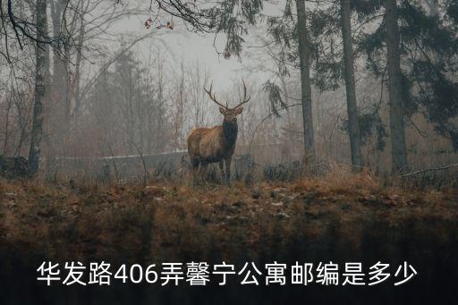 上海市華發(fā)路406弄什么區(qū)，徐匯區(qū)華發(fā)路406弄是什么街道