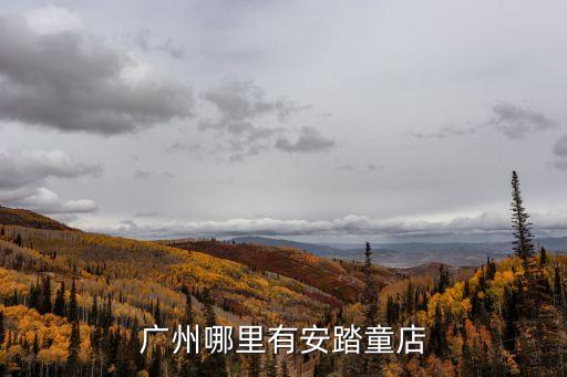 廣州安踏童裝，廣州哪里有安踏童店