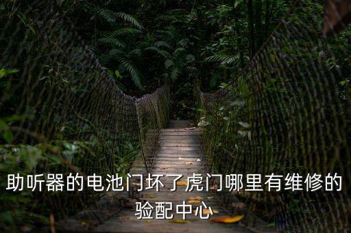 助聽器的電池門壞了虎門哪里有維修的驗配中心