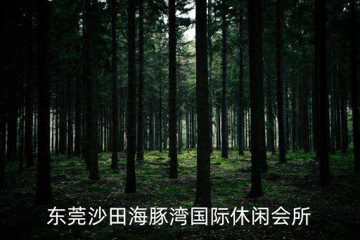 東莞哪里有洗浴池，東莞沙田海豚灣國際休閑會所