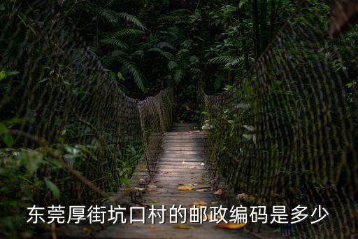 東莞坑口十一巷郵編，廣州荔灣區(qū)坑口郵編號碼是多少