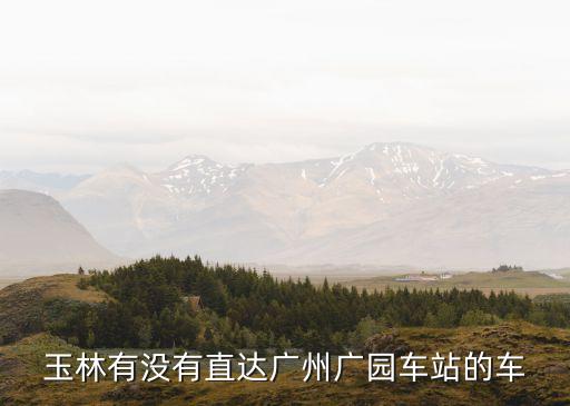 玉林一廣州，玉林到廣州要多少錢啊