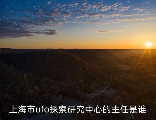 上海市ufo探索研究中心的主任是誰