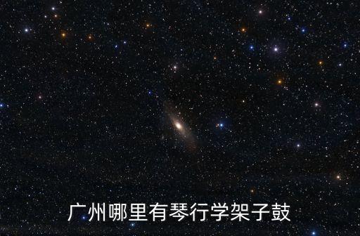 廣州哪里有琴行學架子鼓