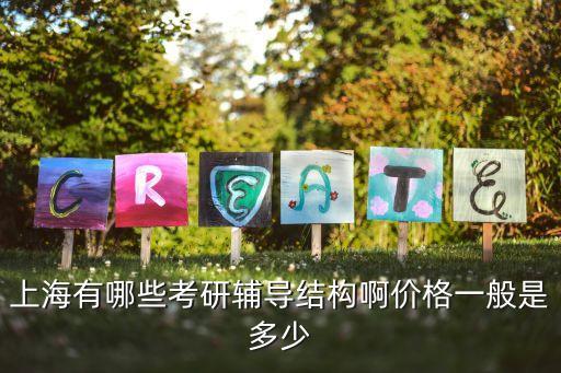 上海有哪些考研輔導結構啊價格一般是多少
