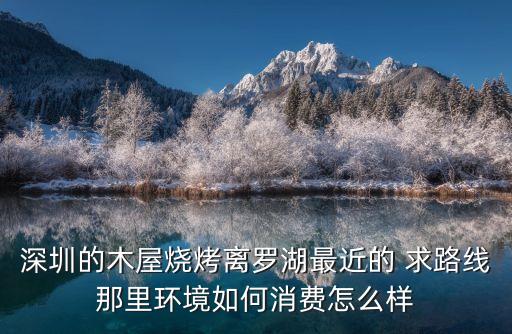 深圳的木屋燒烤離羅湖最近的 求路線那里環境如何消費怎么樣